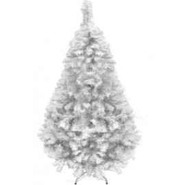 Arbol Navidad 1.90m Artificial Blanco Pino..