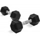 2 Mancuernas Hexagonales 15lb 6.8 Kg Kit Pesas..