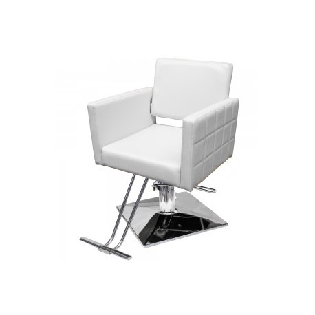 Silla Barbero Estética Sillón Cuadrado..